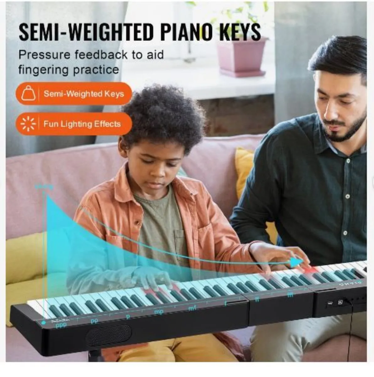 88 Key Digital Piano Keyboard - Image 2