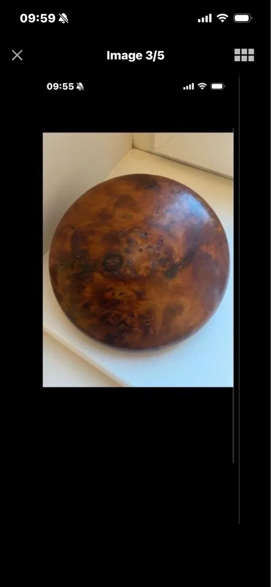 Handcrafted Walnut Trinket/ Jewellery Box - Image 3