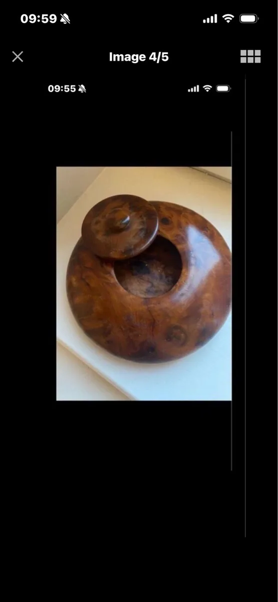 Handcrafted Walnut Trinket/ Jewellery Box - Image 4