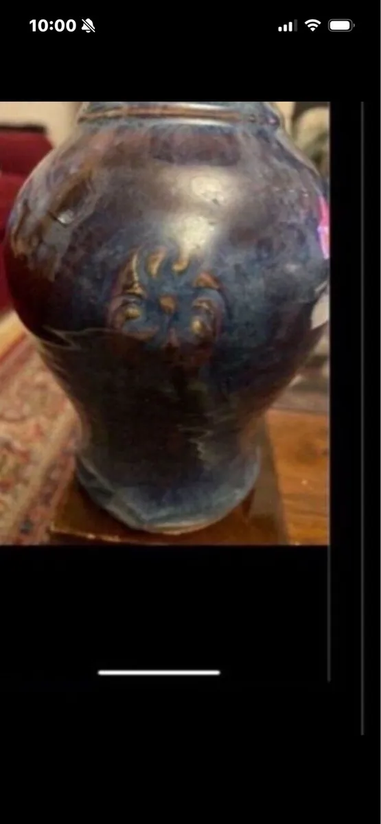 Colm De Ris Celtic Pottery Jug - Image 4