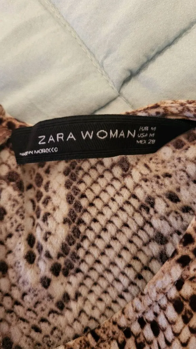 Zara beach cover up, medium, generous fit. 12/14. - Image 1