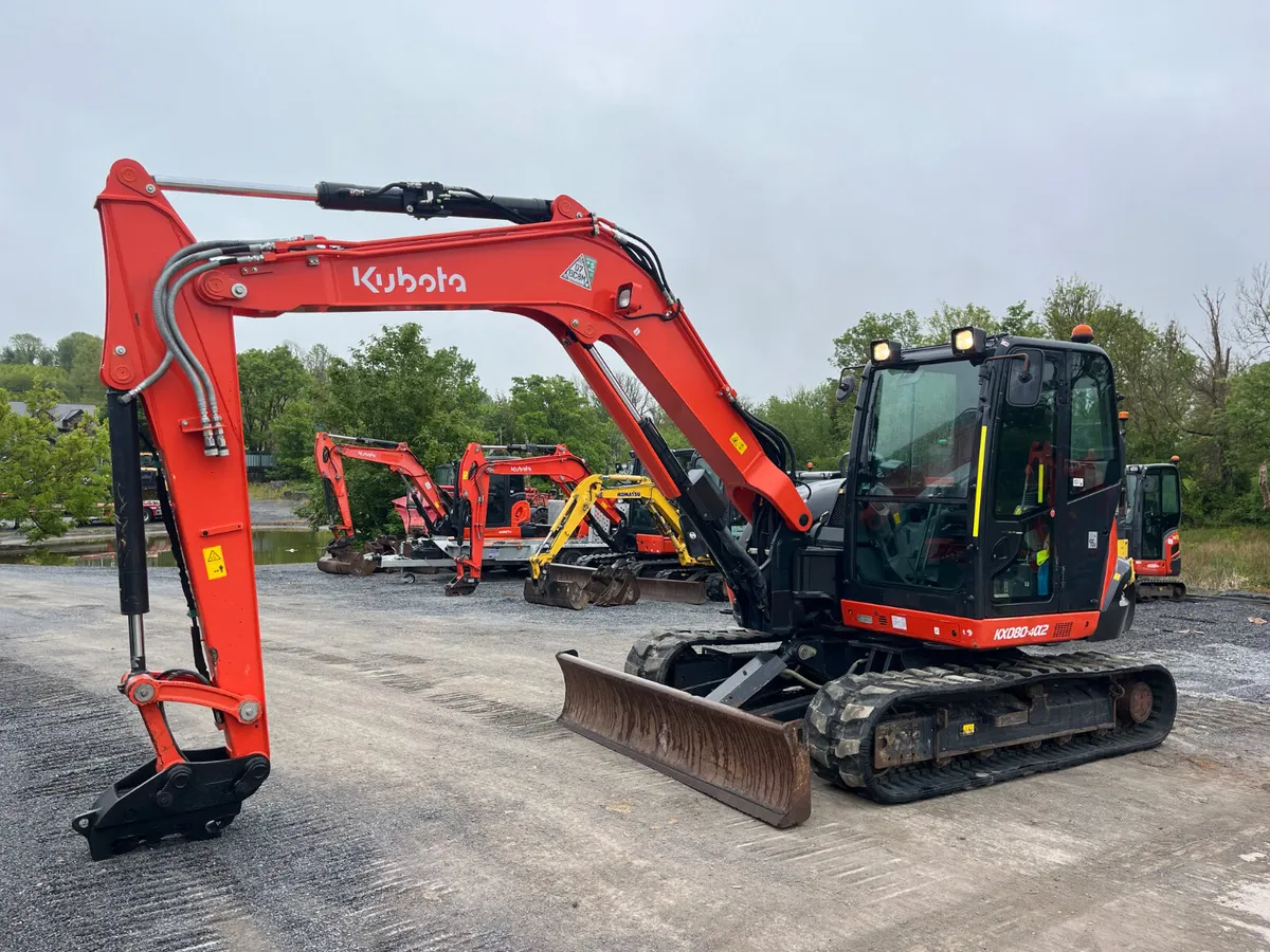 2022 Kubota KX080-4 - Image 2