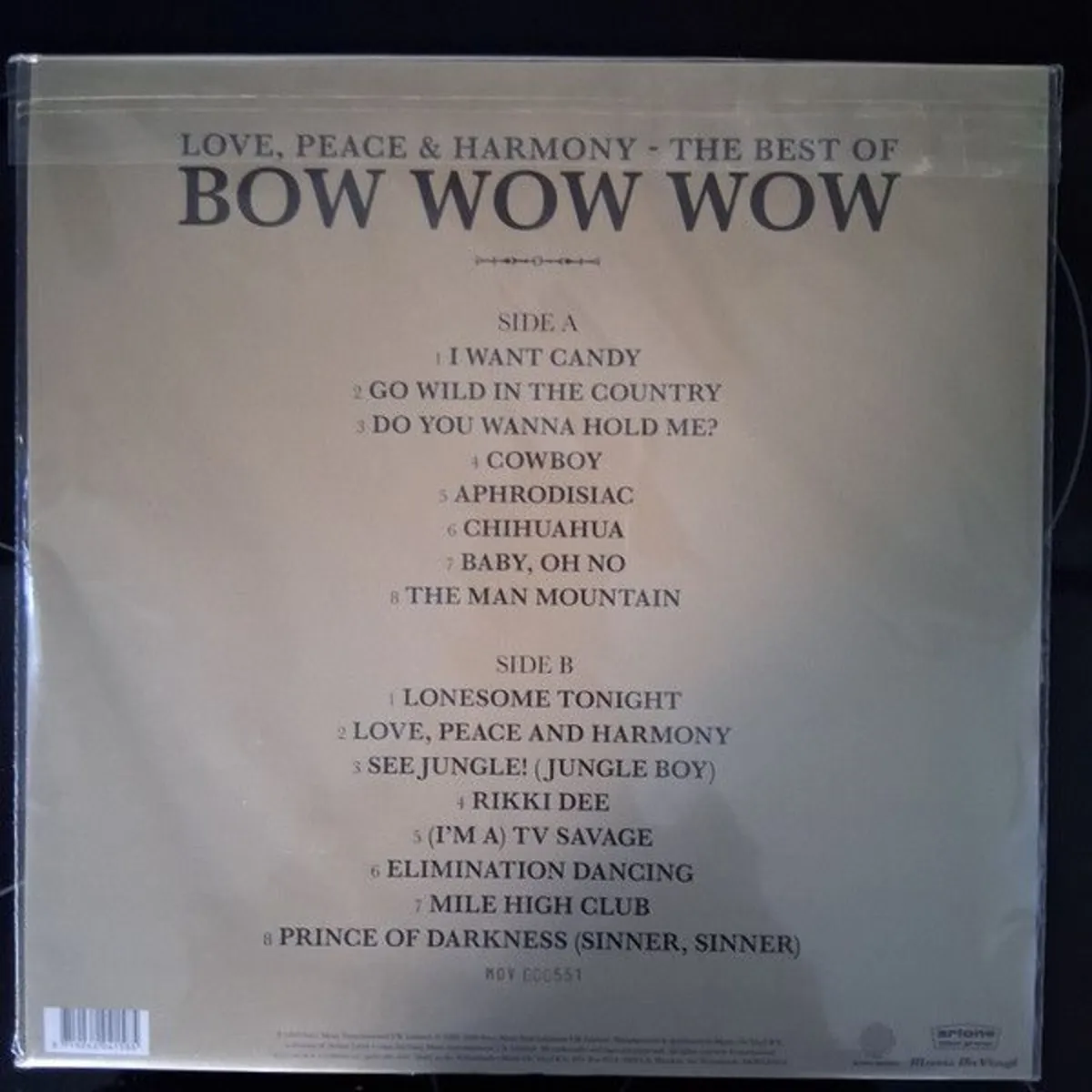 Bow Wow Wow Vinyl - Image 4