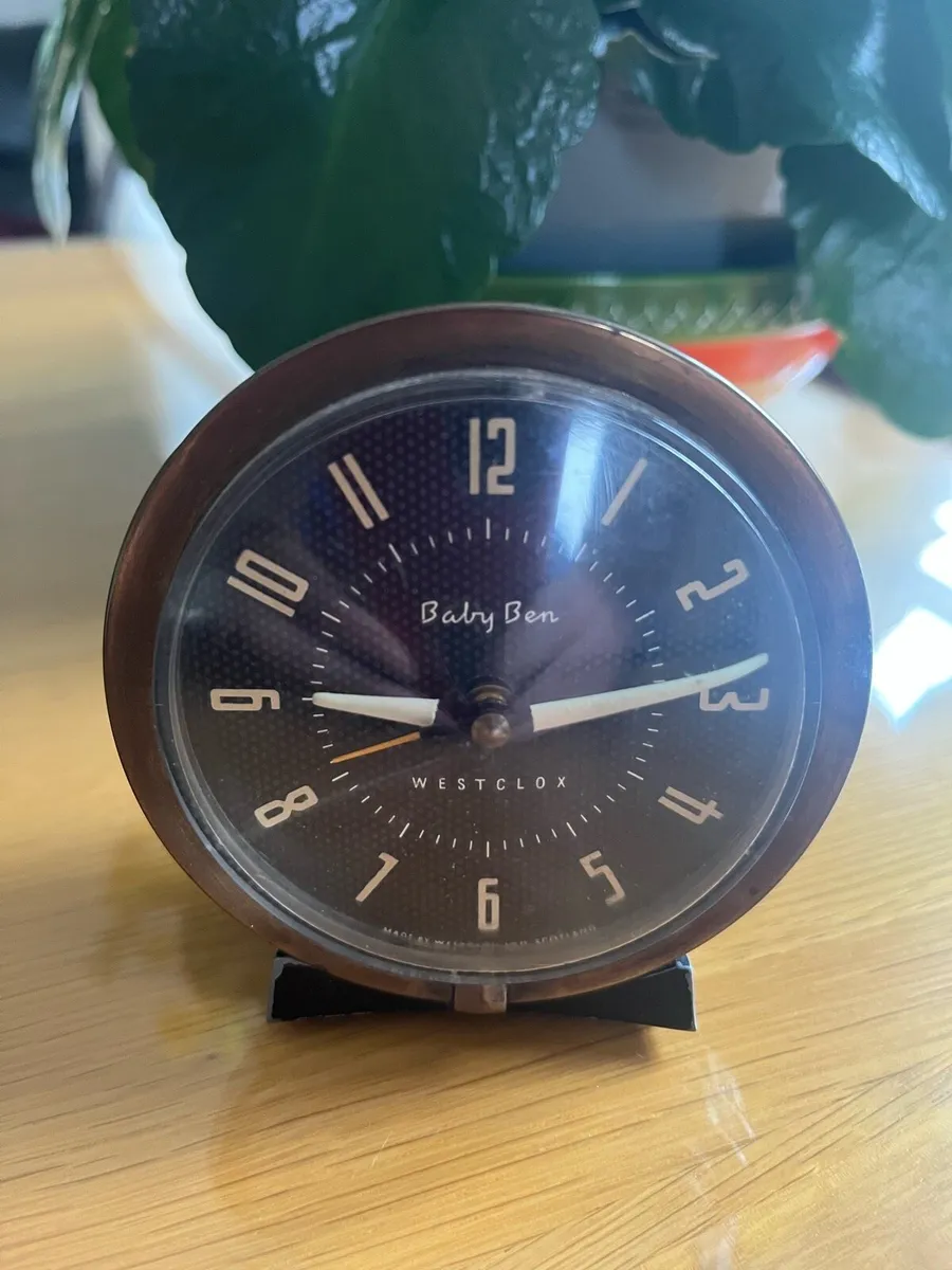 Vintage Westclox alarm clock - Image 1