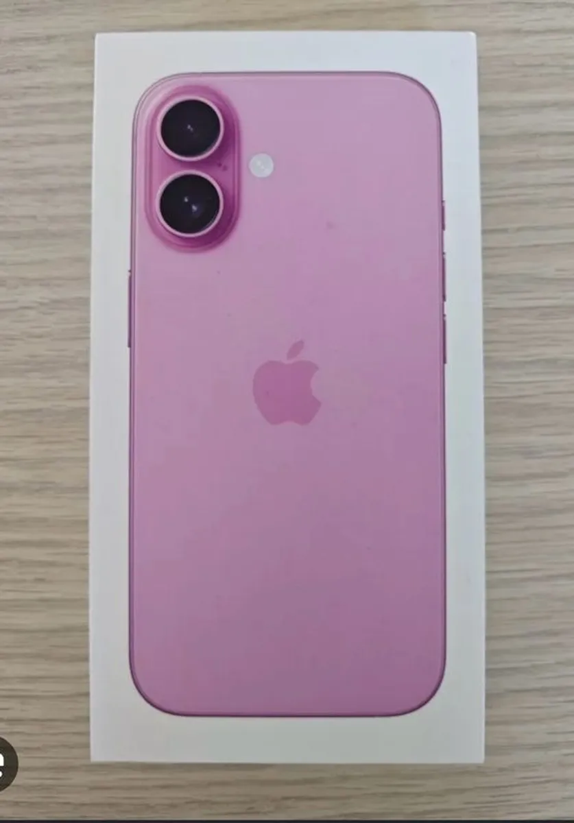 iPhone 16 sealed brand new pink