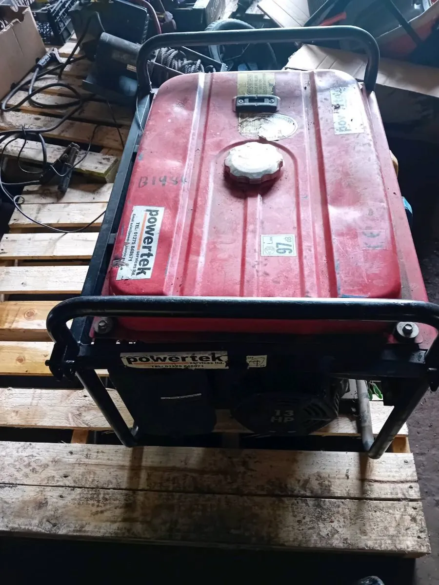 Honda 3.7 Kw Keystart Generator - Image 2