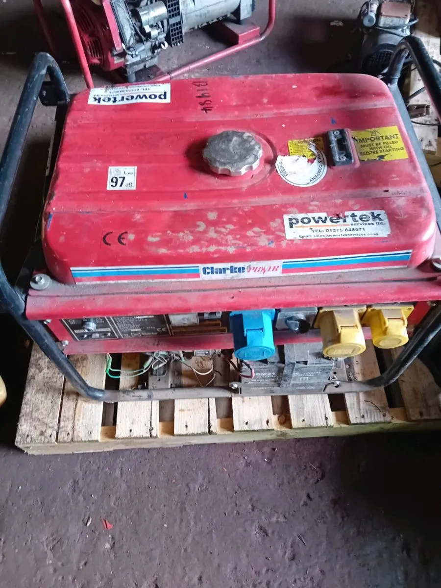 Honda 3.7 Kw Keystart Generator - Image 3