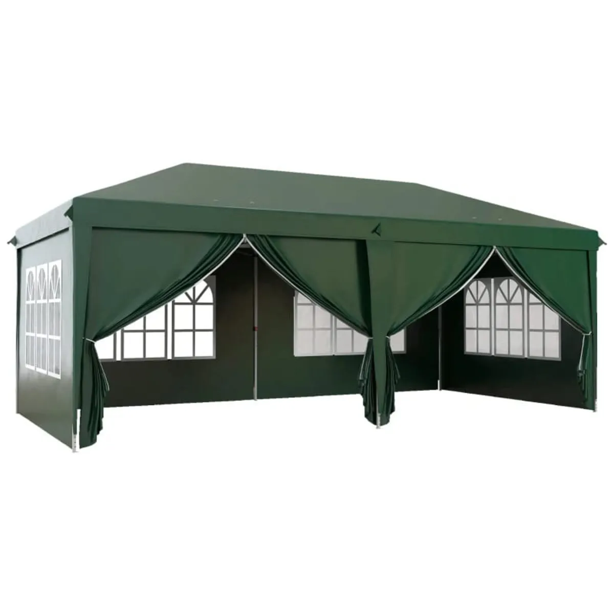 3 x 6m Pop-Up Gazebo, with Curtain Walls and Windo - Image 1