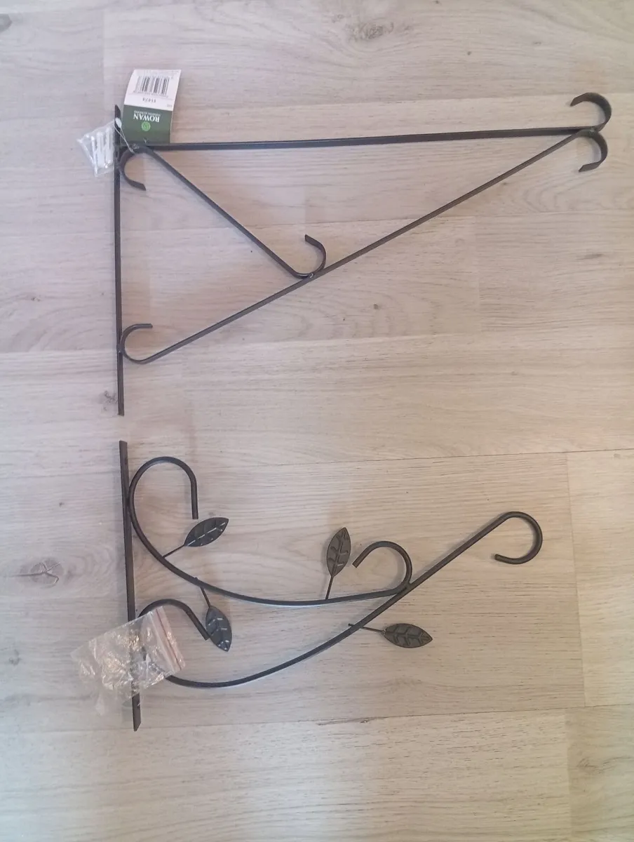 New Quality Wall Flower Basket Hanging Brackets - Image 4