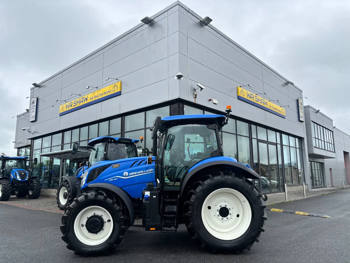 New Holland T6.180 Electro Command 50k-283hrs - Image 1