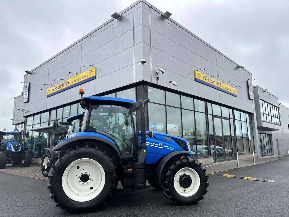 New Holland T6.180 Electro Command 50k-283hrs - Image 3