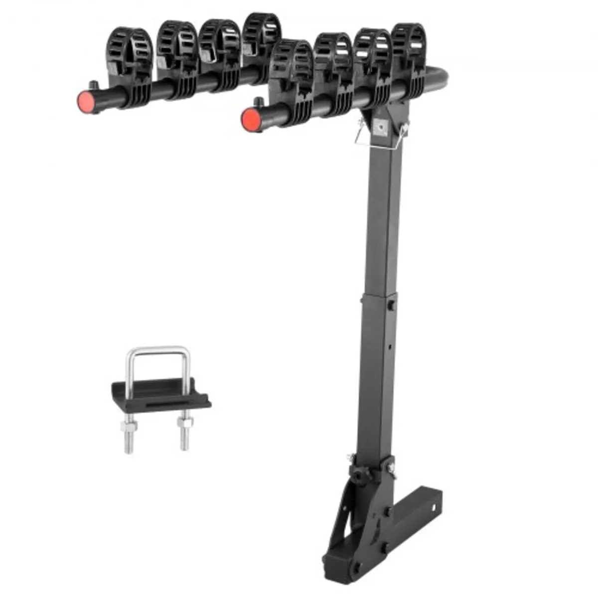 Hitch Mount Bike Rack, 4-Bike Carrier Rack, 150 LB - Image 1