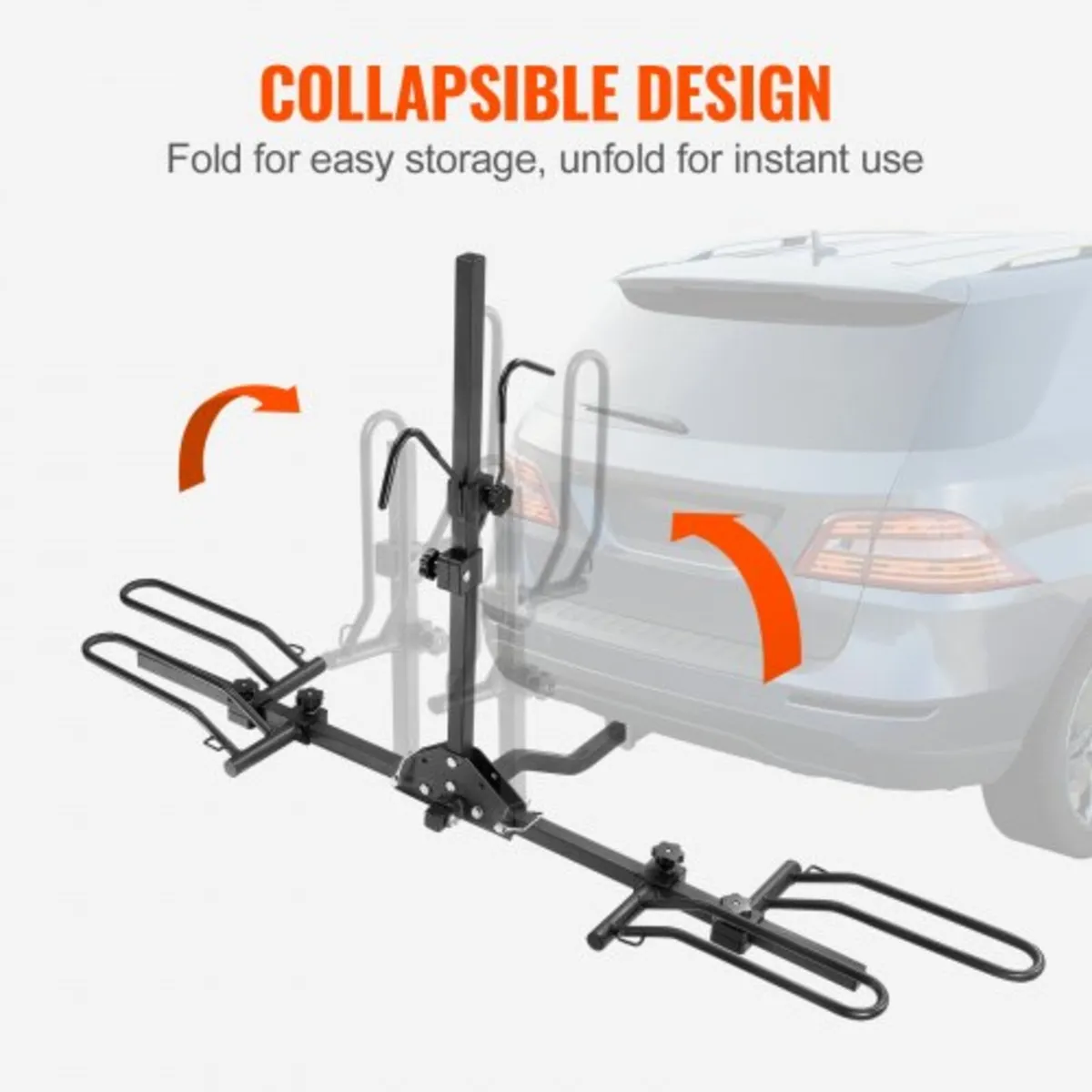 Bike Rack, 2-Bike Platform Style, 80 LBS Max Capac - Image 4