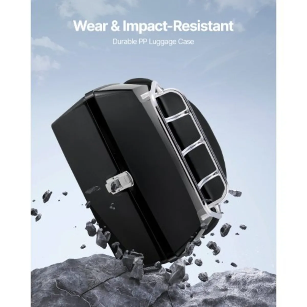 Motorcycle Top Case, Universal Durable PP Material - Image 2