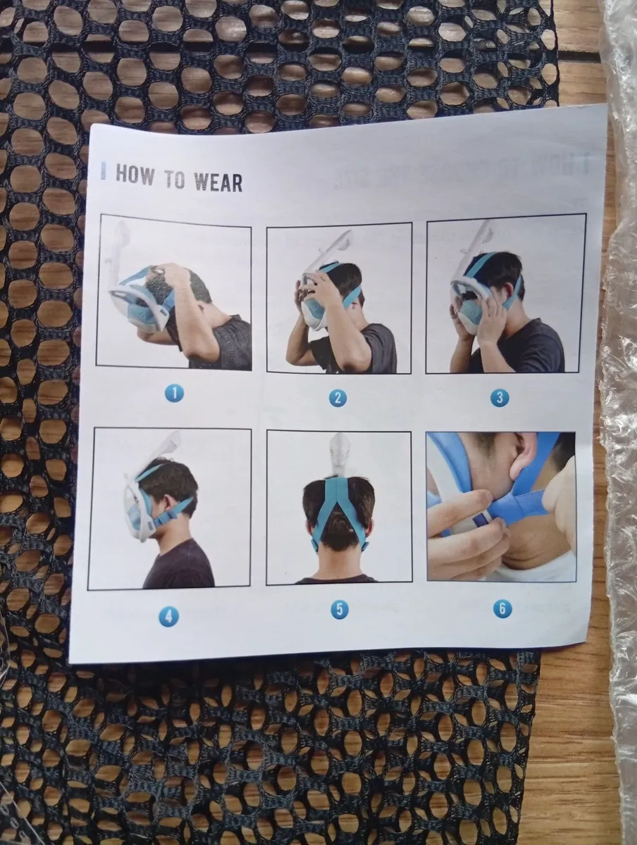 Brand New Quality Anti-Fog Snorkel Diving mask - Image 2