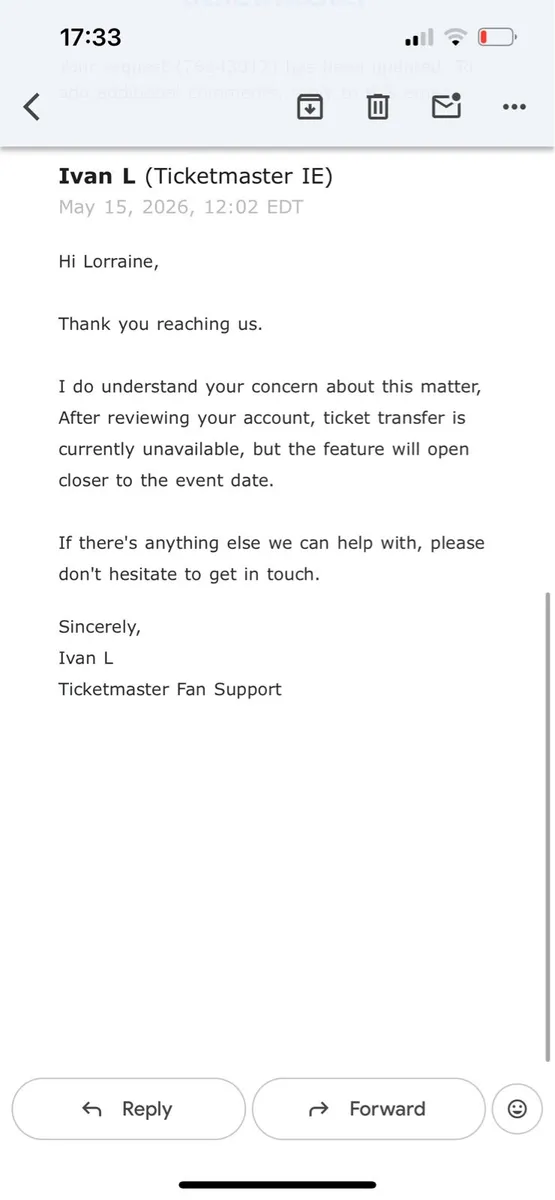 2 gold circle Bon Jovi tickets - Image 2