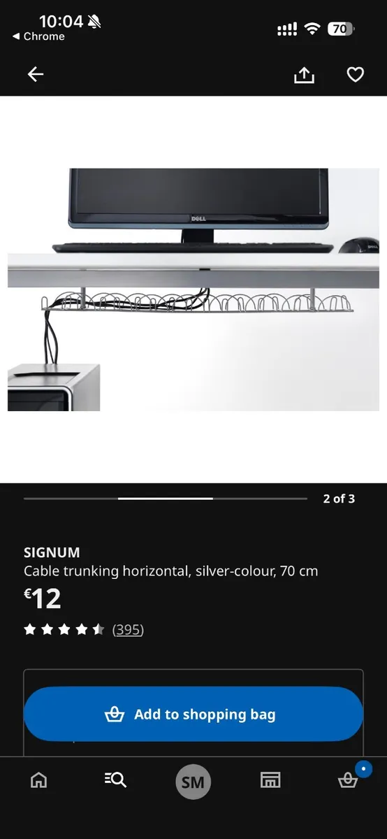 Cable management tray - Image 1