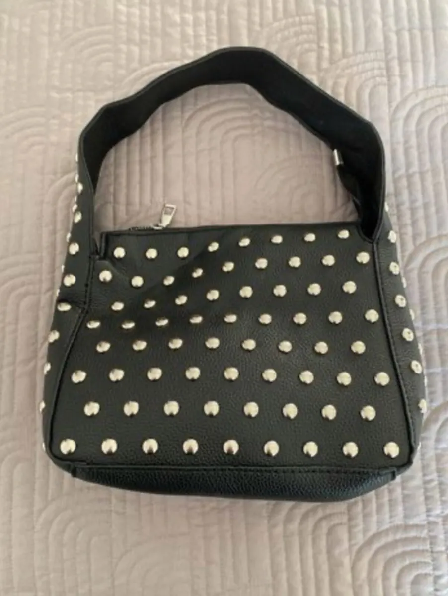 Shein - Black Studded Bag - Image 1