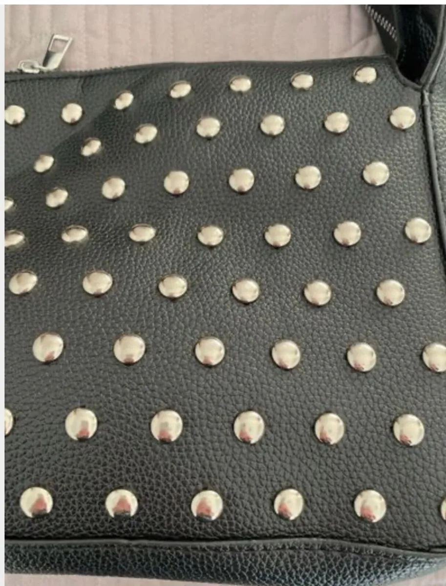 Shein - Black Studded Bag - Image 2