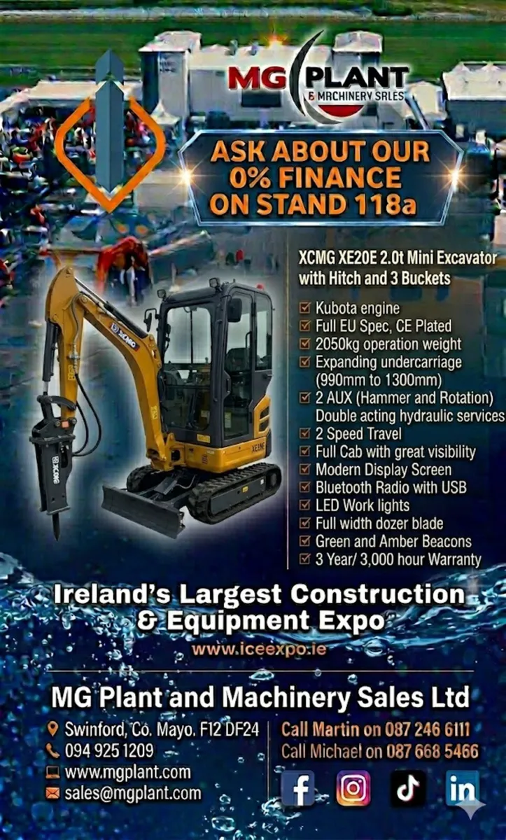 Attending Ice Expo? Check out the XCMG XE20E - Image 1