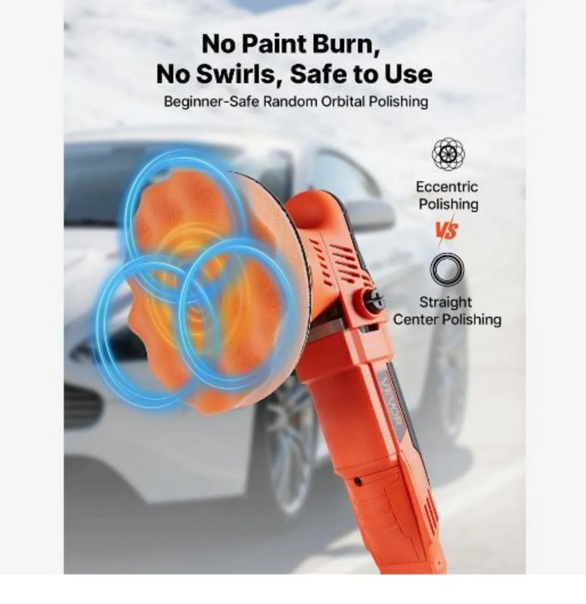 Car Buffer Polisher, 150mm - Image 2