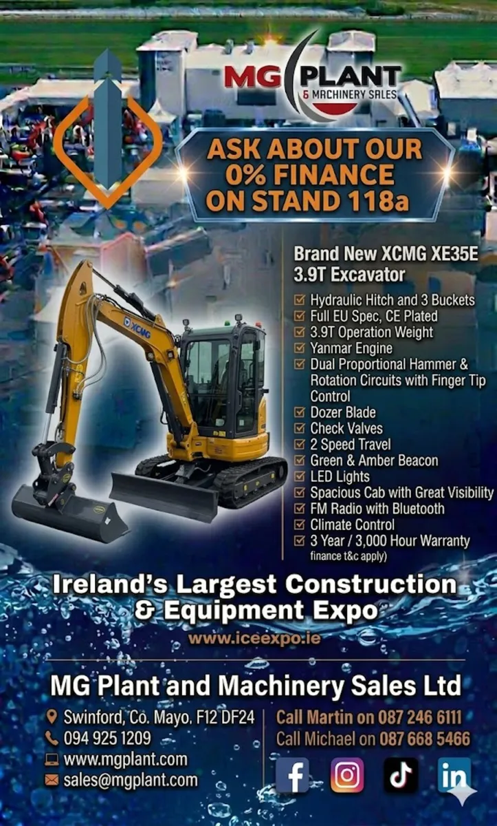 Attending Ice Expo? Come see the XCMG XE35E - Image 1