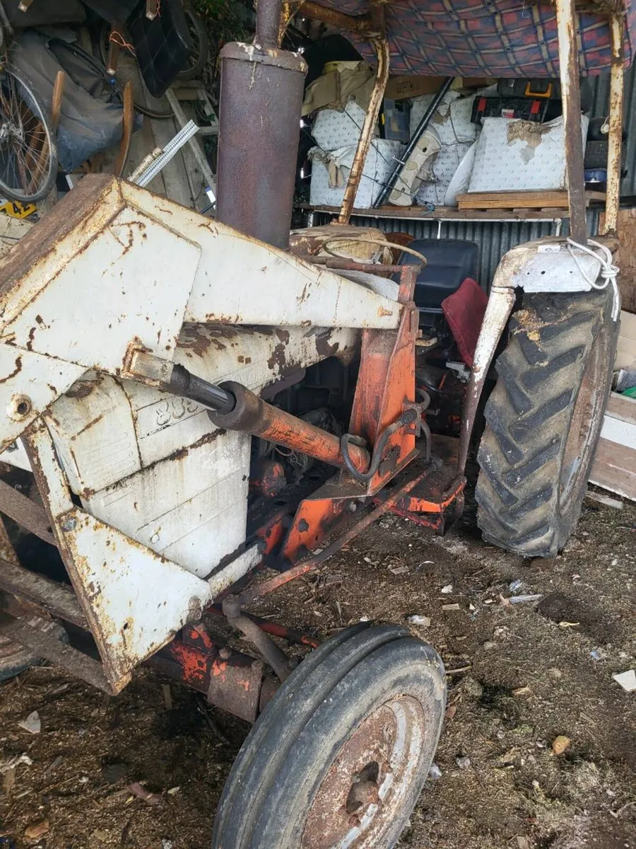 David brown 885 with loader - Image 3