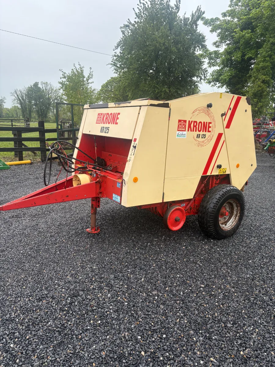 Krone Round Bailer - Image 1