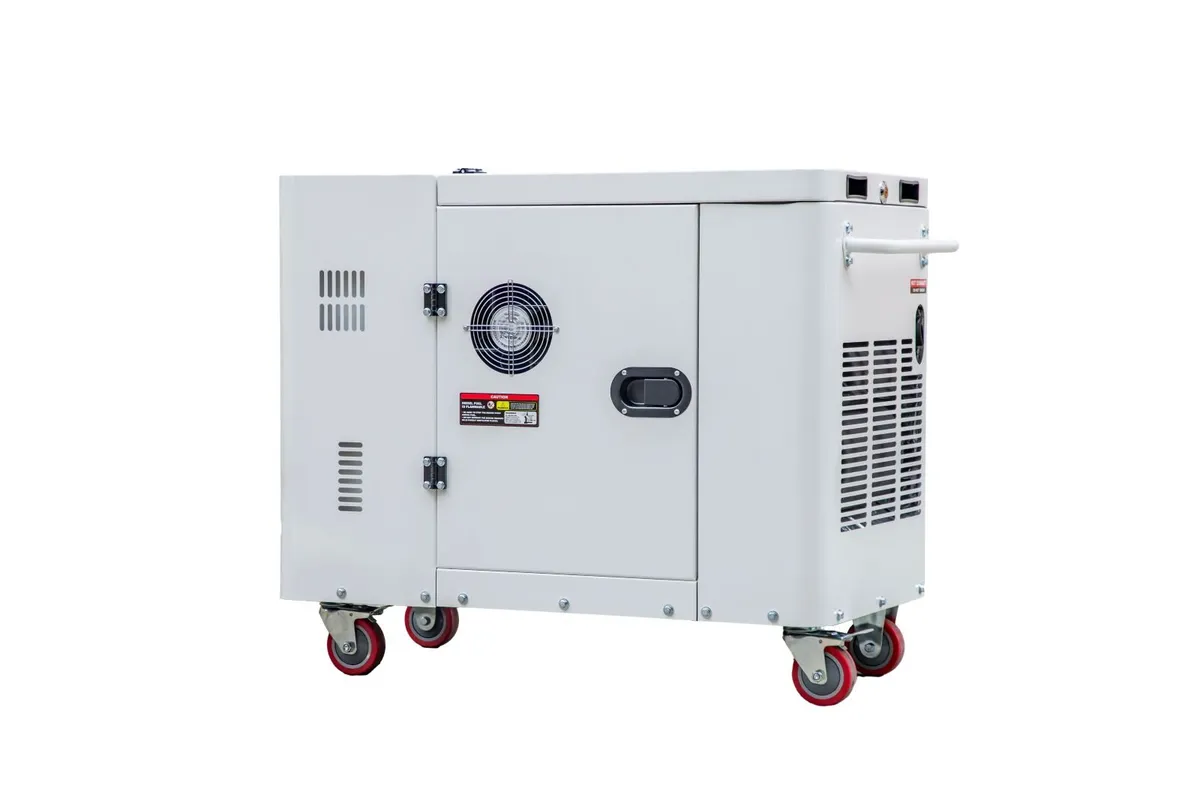 10KVA Semi-Enclosed Diesel Generator - Image 2