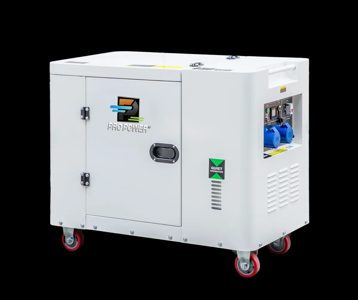 10KVA Semi-Enclosed Diesel Generator - Image 4