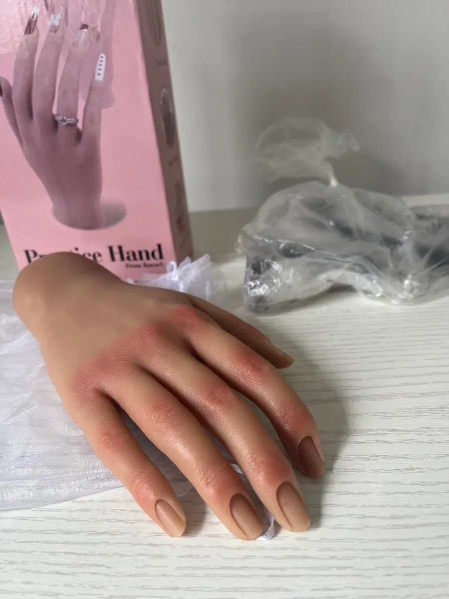 Silicone Nail Practice Hand - Image 4