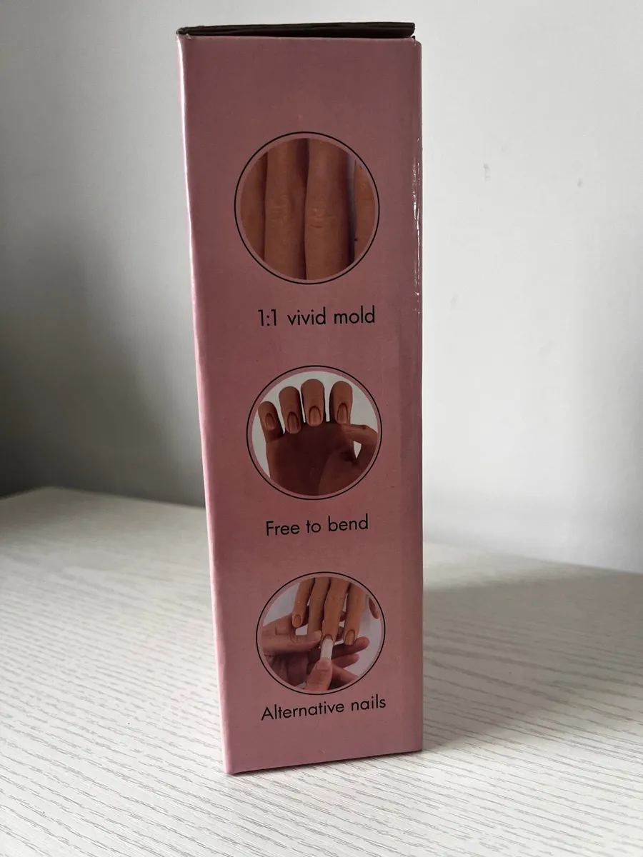 Silicone Nail Practice Hand - Image 2