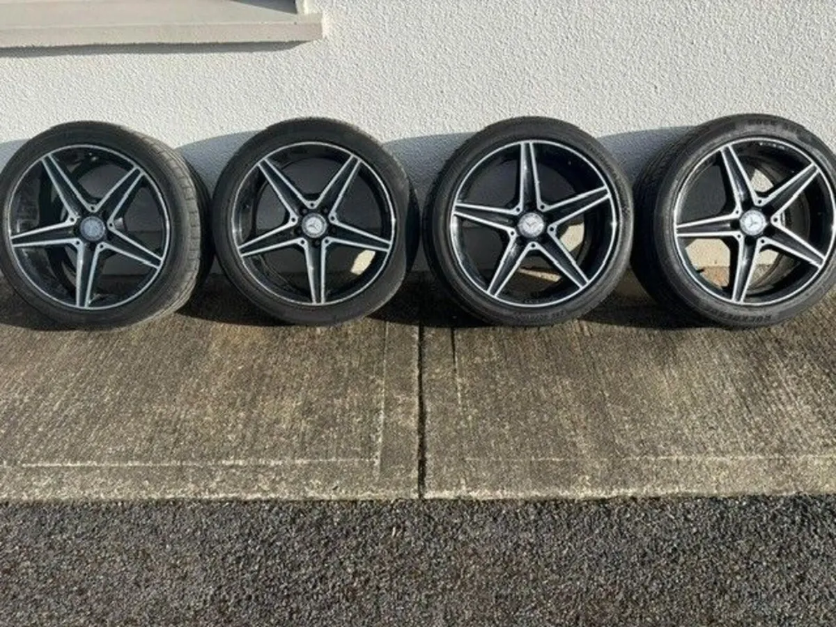 Alloys  AMG 18” Staggered Alloy Wheels - Image 2