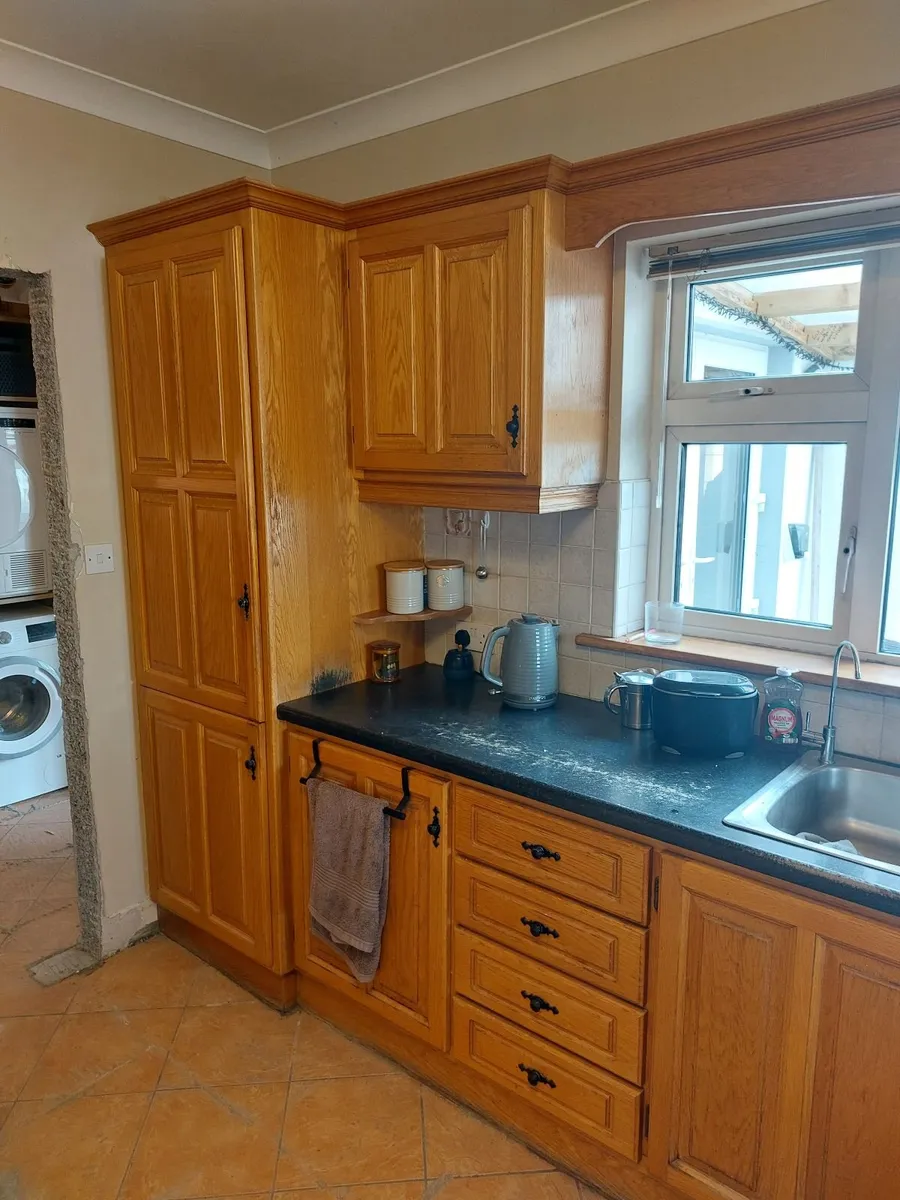 Solid Oak Kitchen for Sale. - Image 1