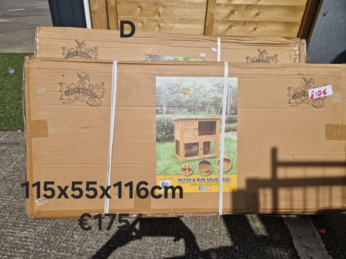 Rabbit Guinea Pig Hutches - Image 3