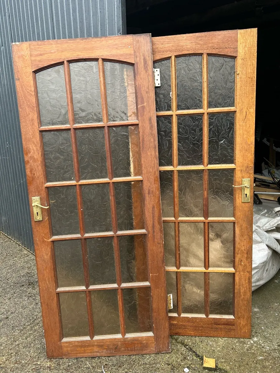 Solid Mahogany internal doors - Image 1