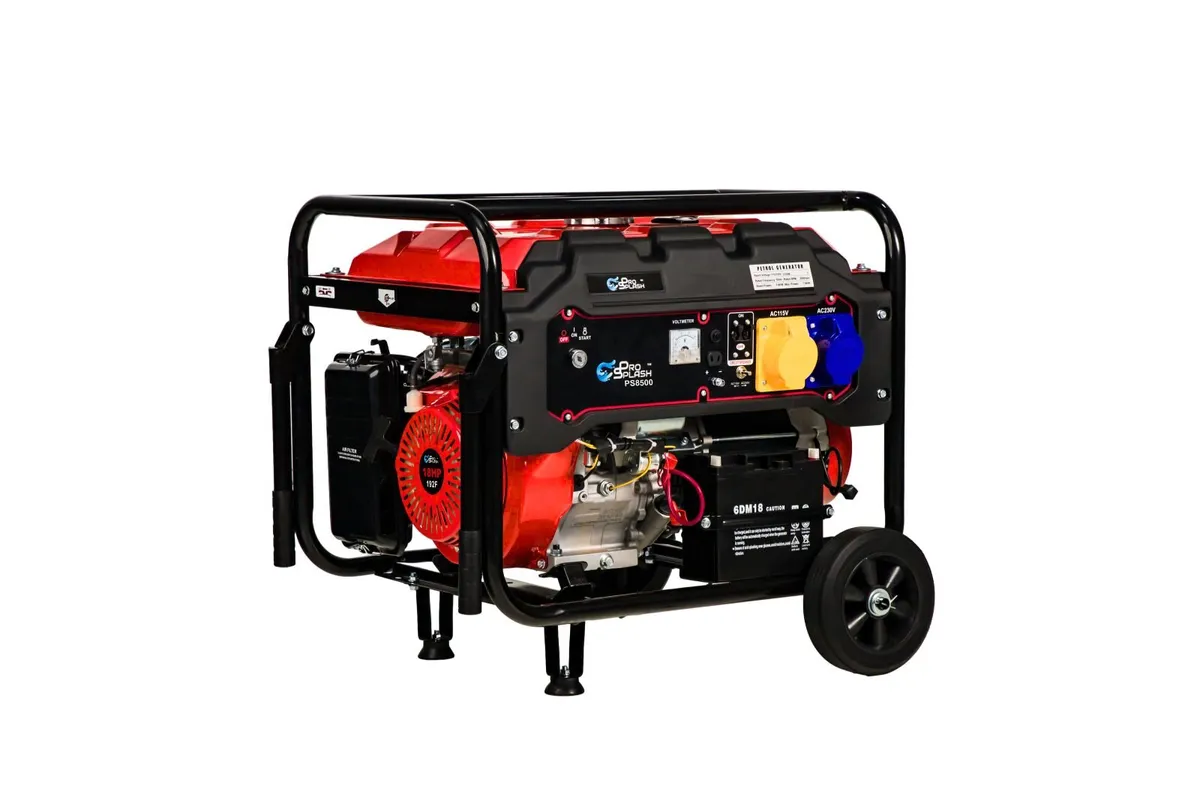 7.5KW Petrol Generator – Electric Start - Image 1