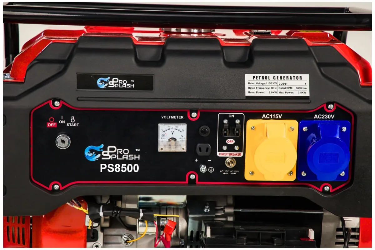 7.5KW Petrol Generator – Electric Start - Image 3