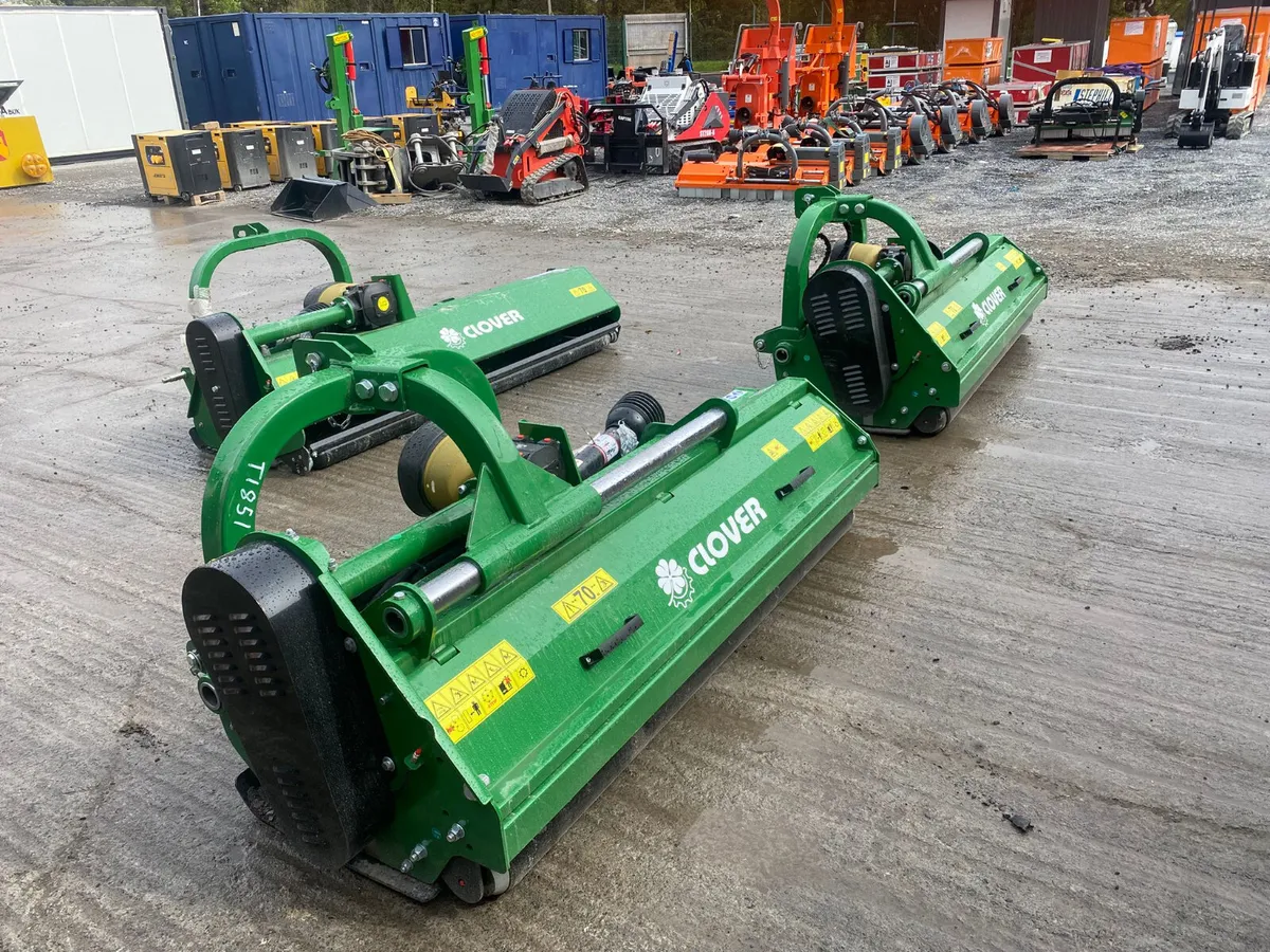 Brand New Clover 2.2m / 7ft PTO Flail Mulcher - Image 4