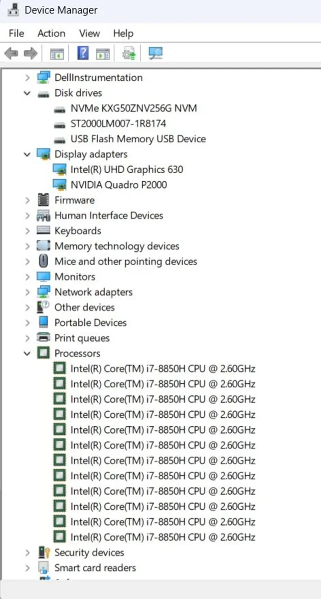 Dell Precision 7530 I7/16gb/256ssd/nvidia/win11 - Image 3
