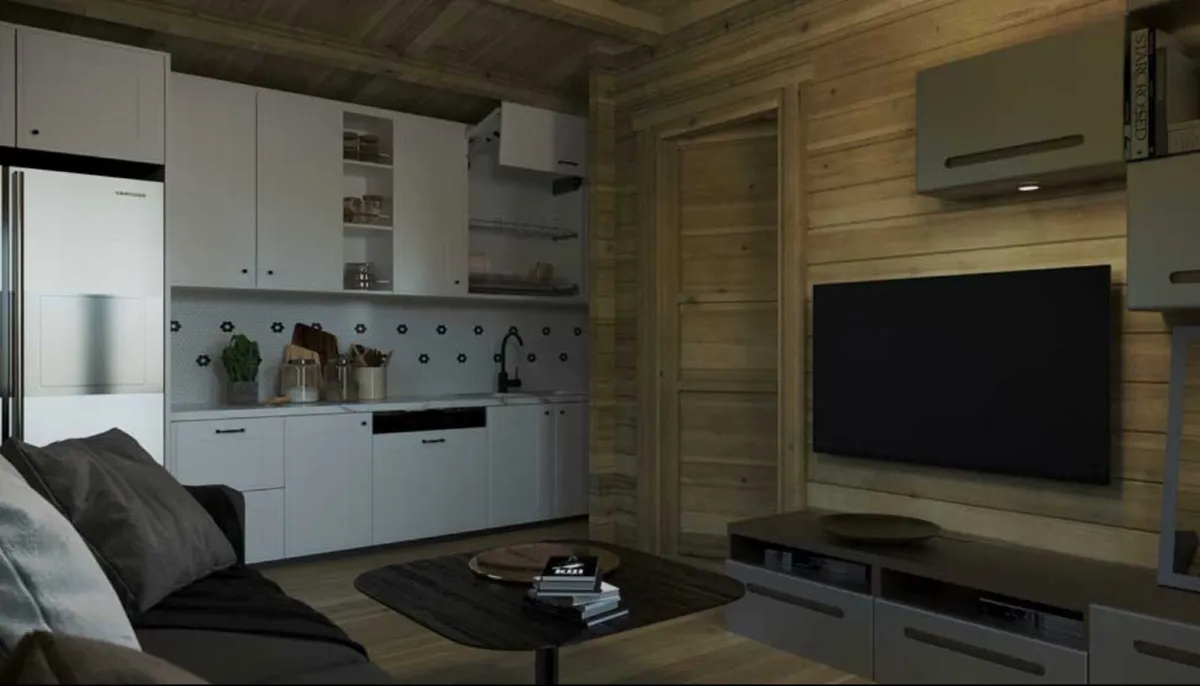One Bed Type D 5.8m x 5.0m - Image 3
