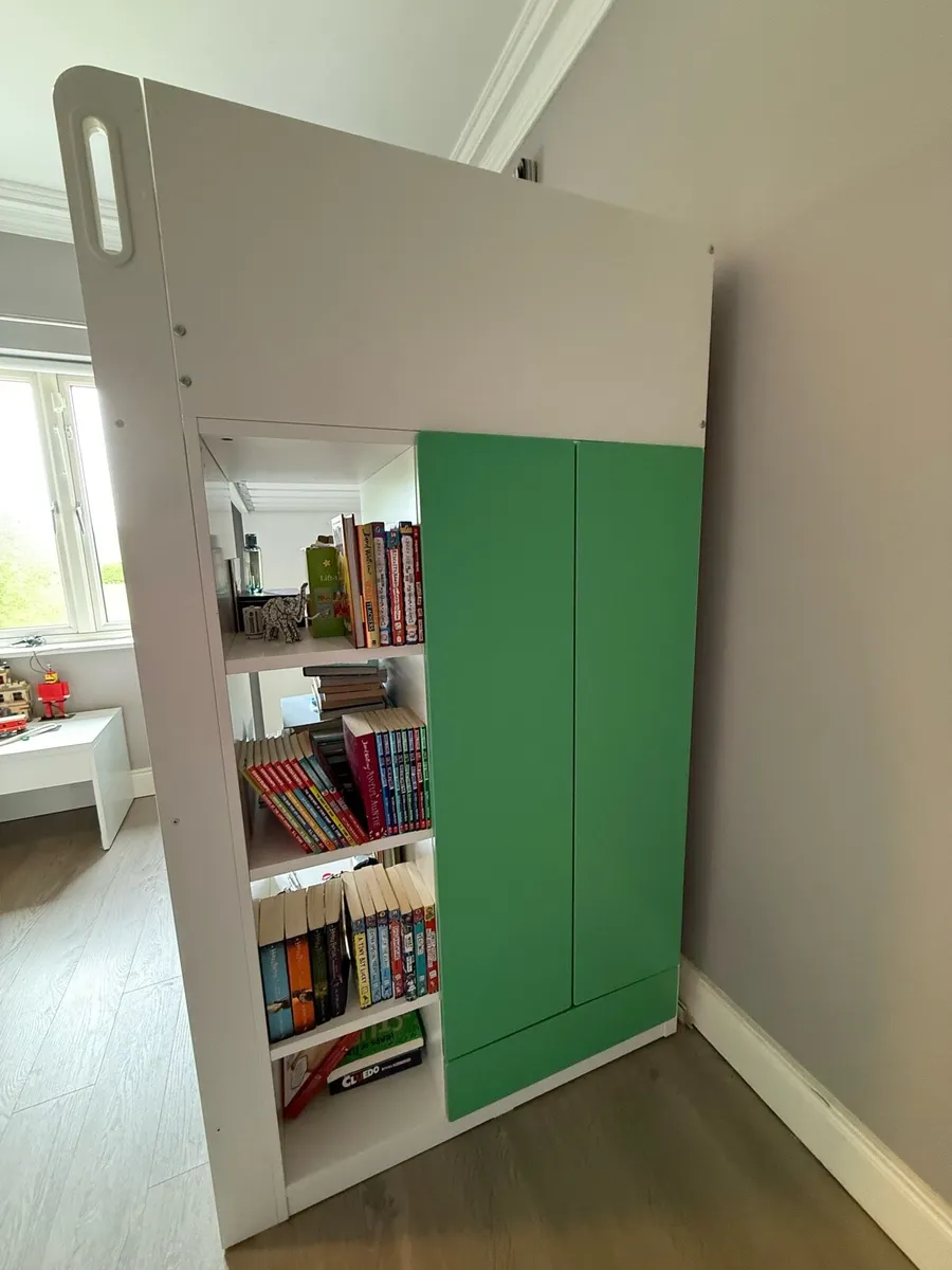 IKEA Smastad loft bed white/green - Image 3