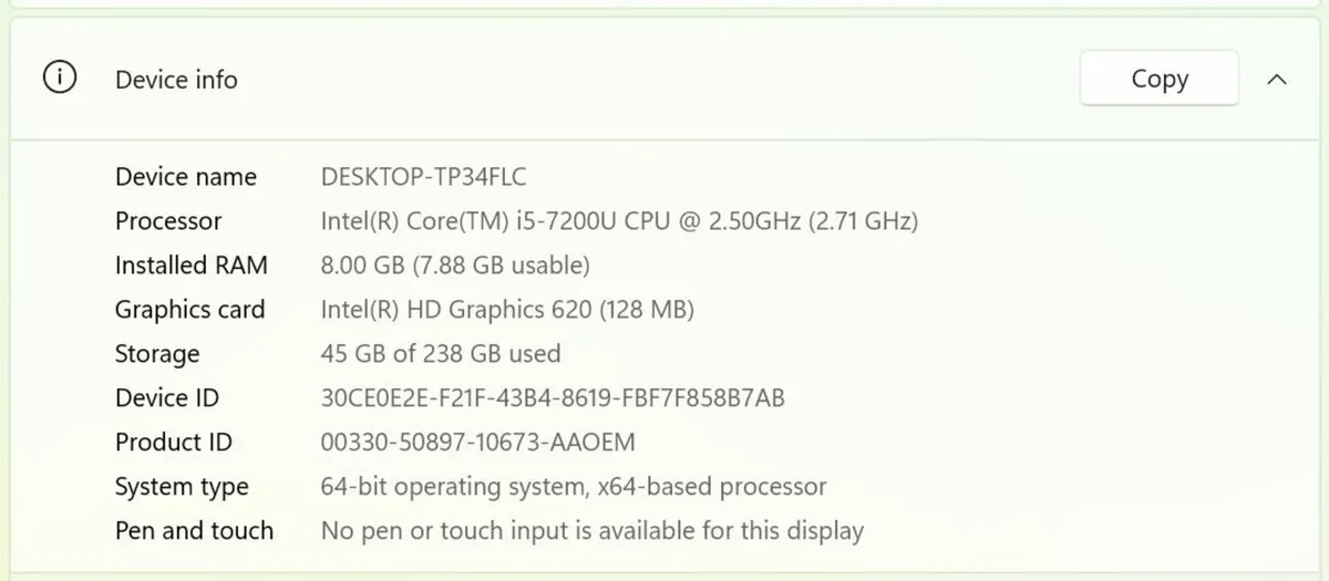 Dell Latitude 3490 i5/250SSD/8GB/WIN11 - Image 2