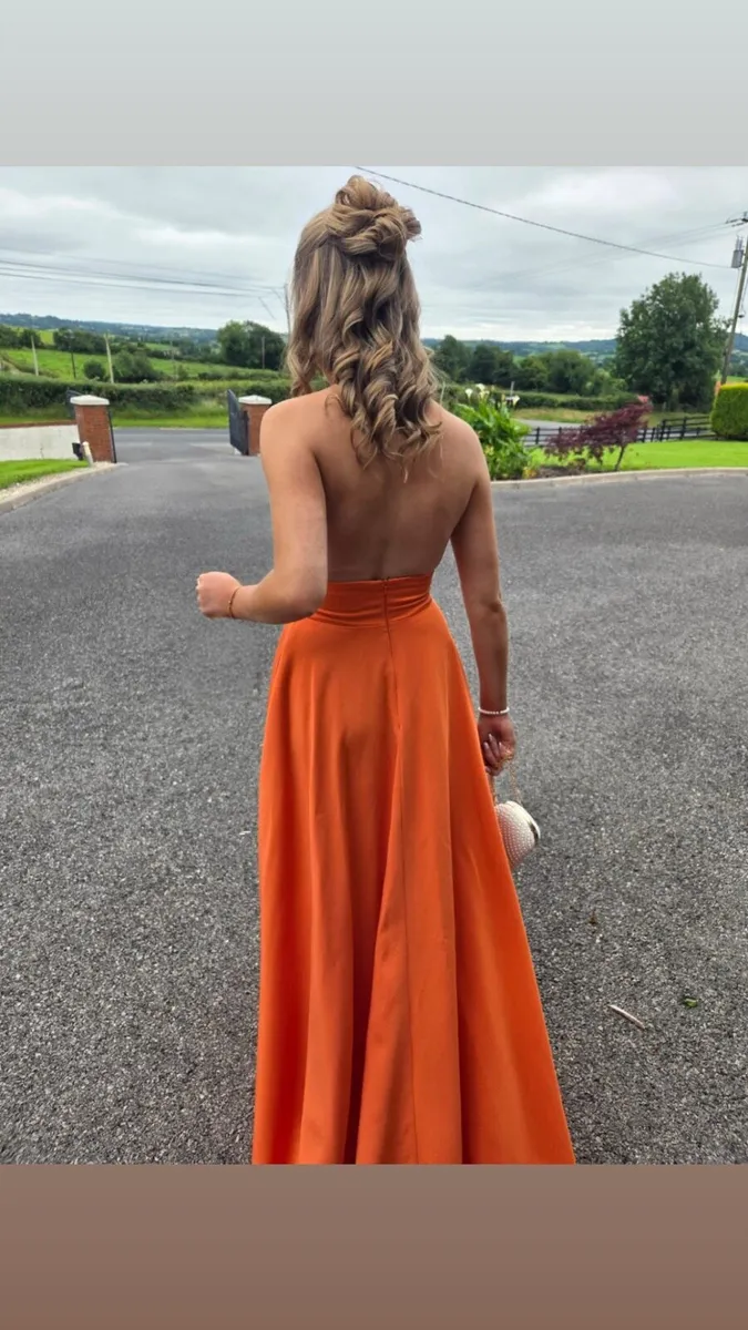 Orange dani’s closet debs dress - Image 2