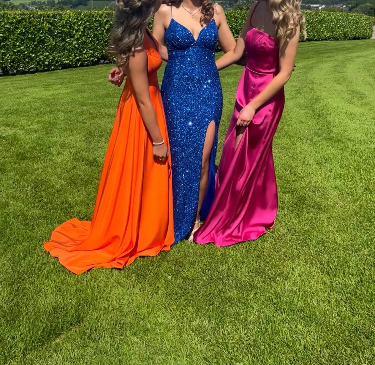 Orange dani’s closet debs dress - Image 3