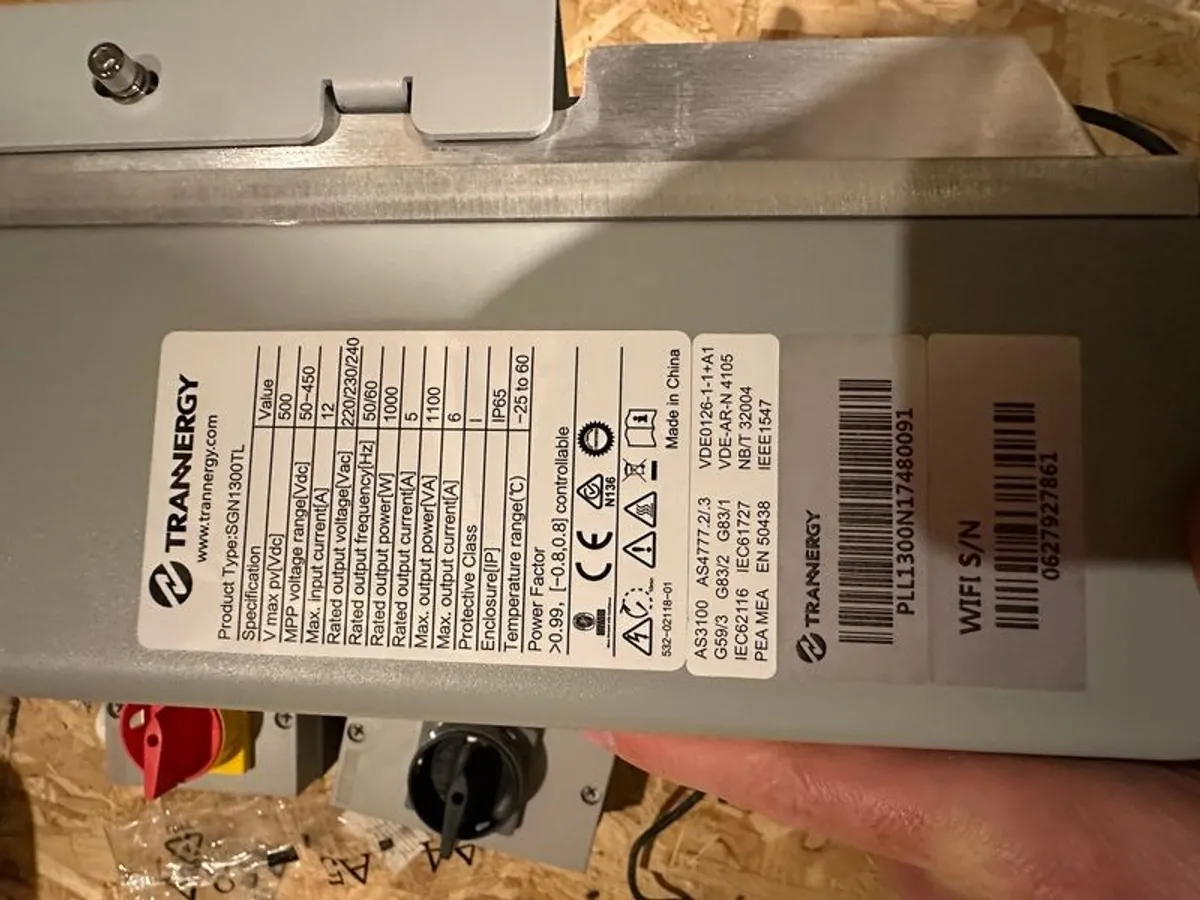 Trannergy 1kw solar inverter - Image 2
