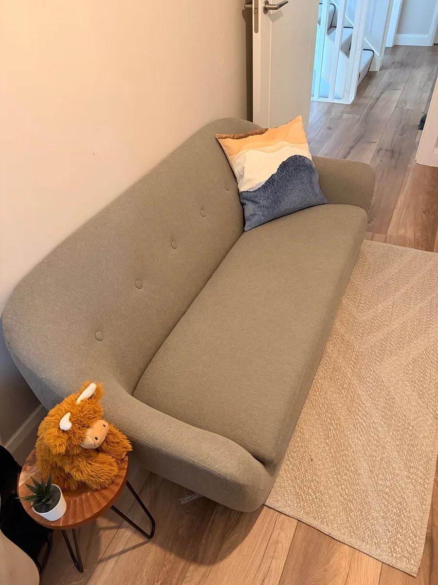 2.5 seater sofa (jysk - 1 year old) - Image 1