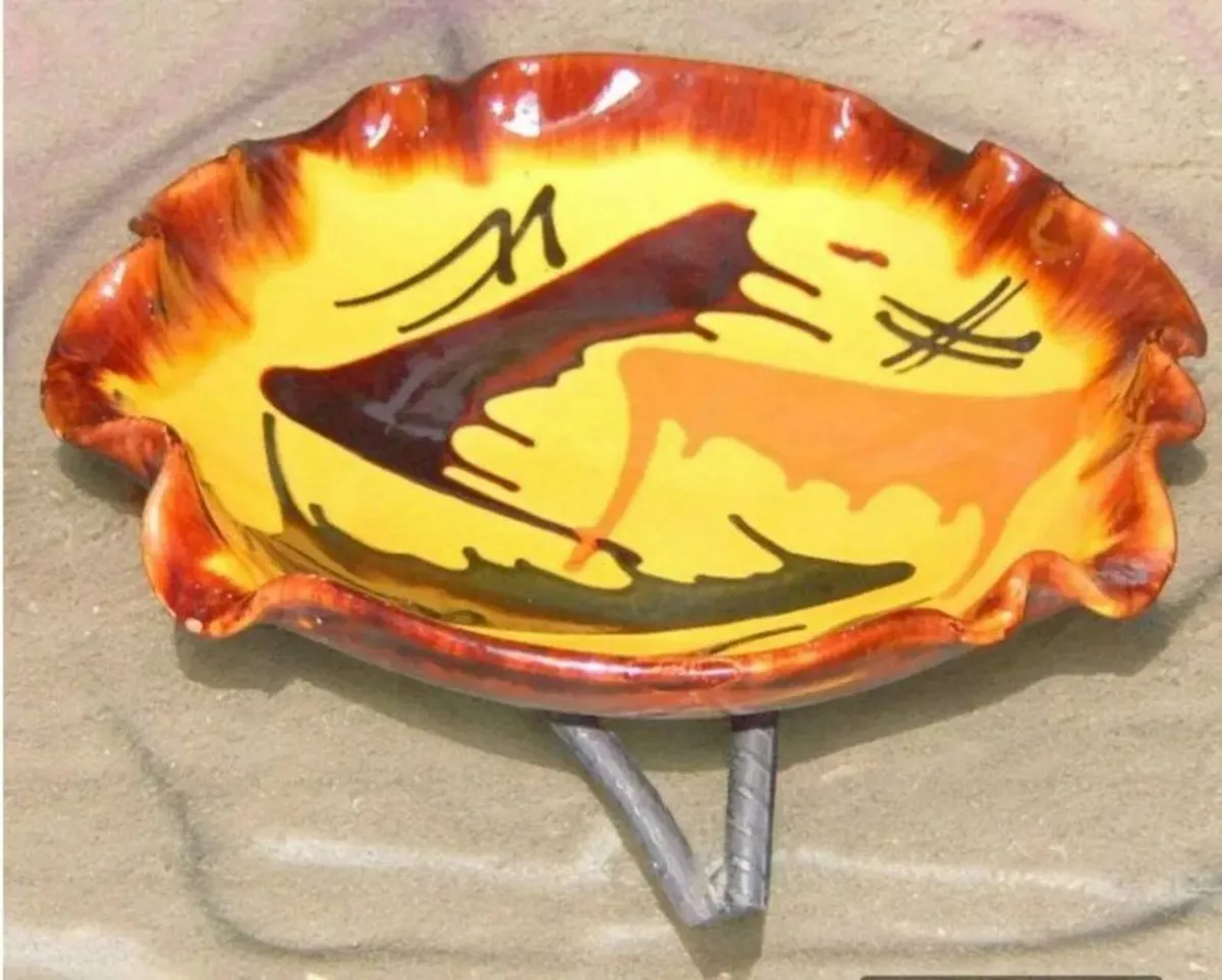 Vintage Harrods Ceramic & Iron 'Menez' Bowl - Image 4