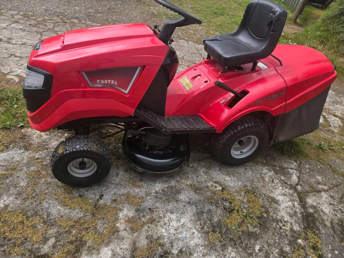 Castlegarden ride-on lawnmower - Image 4