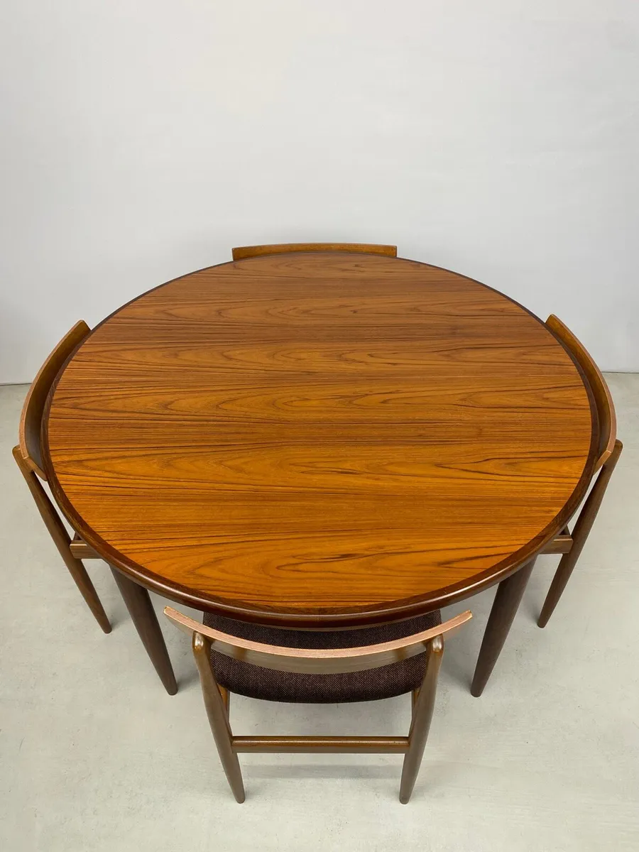 Mid Century G Plan Fresco Table & Chairs - Image 2